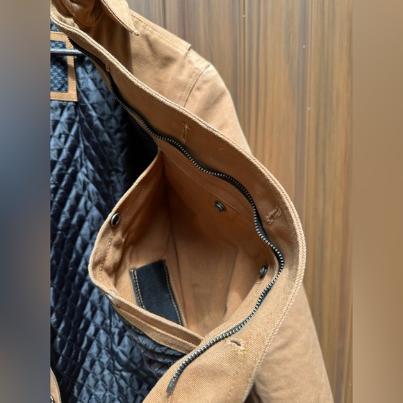 Men's Tan Jacket - Picture 7 of 9